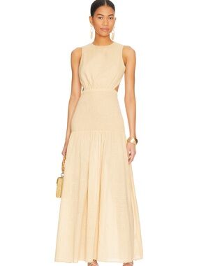 SNDYS x Revolve Lottie Dress Oat XXS